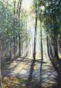 Morning Light - Acrylics on canvas 58 x 41 x 2 inches * One of my finest paintings to date * $3,500.00