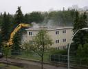 Silent Witnesses - 82nd Street apartment demolition, Edmonton, Alberta